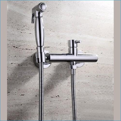Brass Bidet toilet faucet,dual hole bidet faucet,bathroom bidet sprayers,Free Shipping J14876