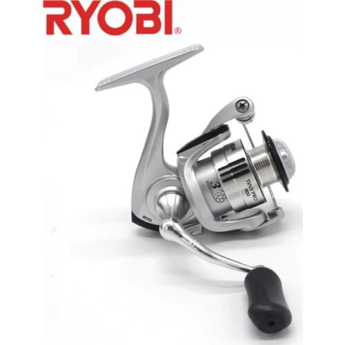 New Arrival Original Ryobi Tiny Pro Spinning Reel 3+1BB Fishing Tackle 500 800 Boat Raft Fishing Gear Wheel