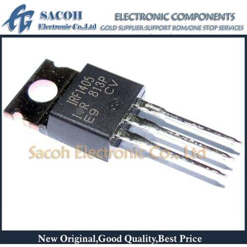 New Original 10PCS/Lot IRF1405 IRF1405PBF or IRF1405Z F1405Z or IRF1405ZL IRF1405L TO-220 169A 55V Power MOSFET Transistor