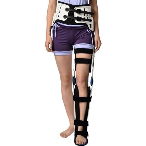 Hip Knee Ankle Foot Orthosis For Hip Fracture HKAFO Instability Fixation Of Lower Limb Paralysis Leg