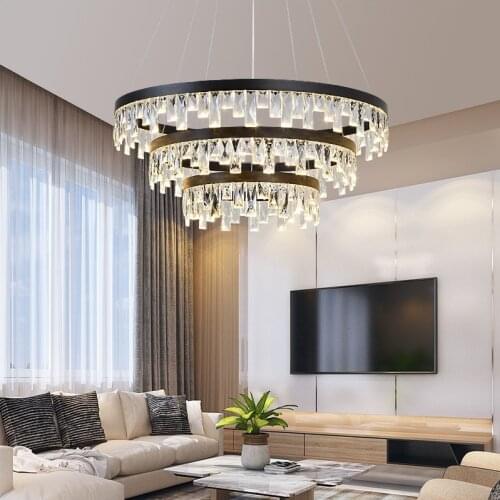 Modern glass ball crystal led light chandelier lighting lamparas de techo colgante moderna led wall moon lamp lamparas de techo