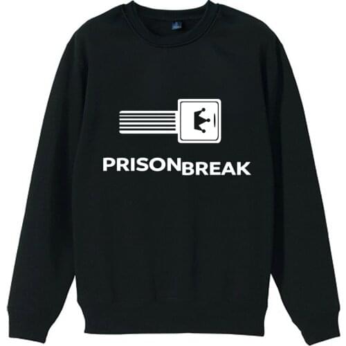 Prison Break Clown boy man Men Crew Neck Sweatshirt couple clothes Teenager Pullover Fleece ZIIART