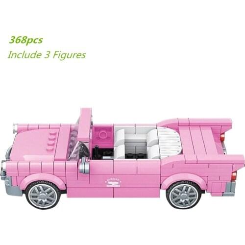 Technic Convertible Famous Racing Car Speed Champion Building Blocks Sets Bricks Supercar Classic Model Toys For Children Gifts