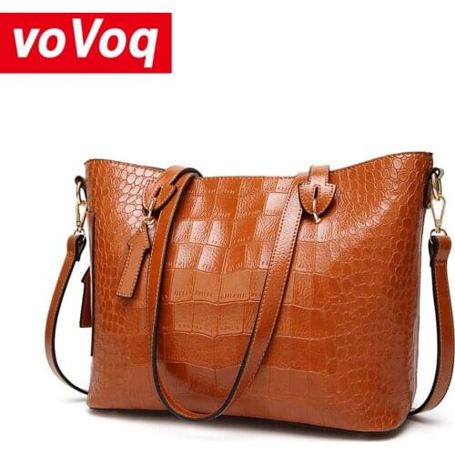 New Fashion Womens Crocodile Leather Tote Shoulder Bag Vintage Handbag Purse for Women Large Office Work Crossbody Bag Black Red