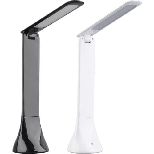 1pcs Fashion USB Rechargeable Touch Sensor LED Desk Table Light Dimmable Foldable Lamp LED Reading Light Table Lamp