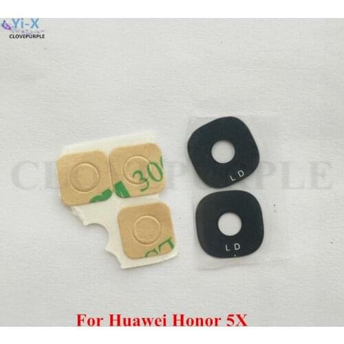 2PCS New Rear Back Camera Glass Lens with Sticker for Huawei Honor 5X Repair Parts