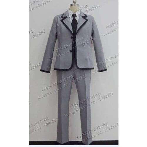 2012 Isogai Yuuma Cosplay Costumes School Uniforms Japanese Anime Assassination Classroom (Blazer + Vest + Pants + Necktie)