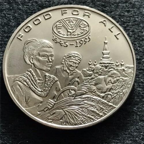 33mm LAOS ,100% Real Genuine Comemorative Coin,Original Collection