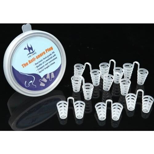 4/6/8pcs Nose Clip Anti Snoring Nose Purifier Healthy Sleep Aid Equipment Breathe Easy Nasal Dilator Snore Congestion Assistance
