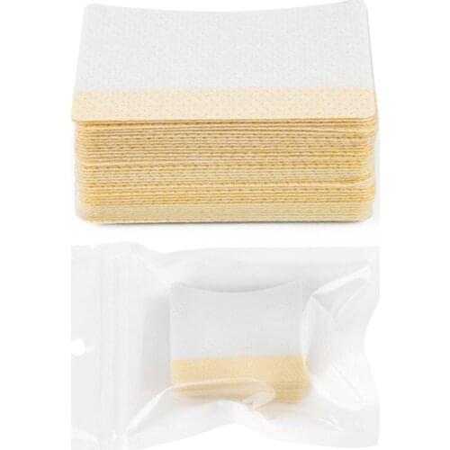 40Pcs/bag Cotton Disposable Eyelash Extension Patch Sticker For Removing Eyelashes Eye Pads Patches For Makeup Tool
