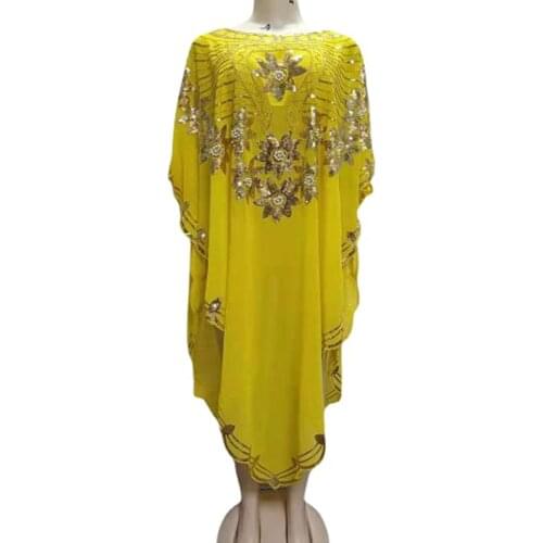 African womens dress African dress sequins high quality top fashion African womens dress A coat