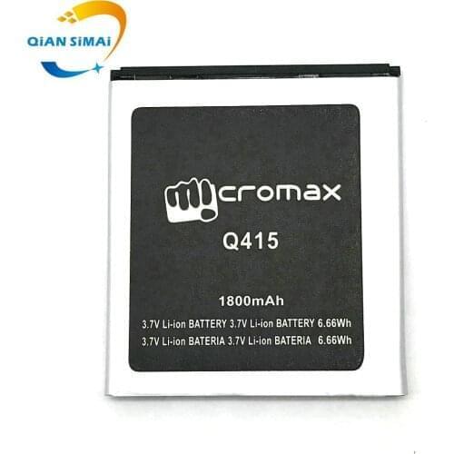5PCS New Micromax Q415 Battery for Micromax Q415 mobile phone +track code