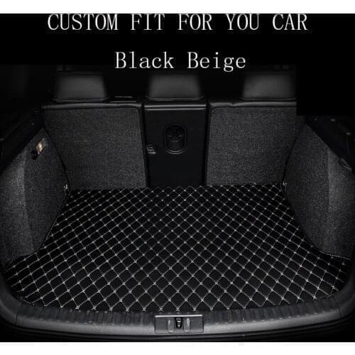 Car trunk mats cargo Liner for Citroen C5 C4 Air Picasso C2 C4L C-elysee DS5 LS DS6 6D car styling carpet floor liner