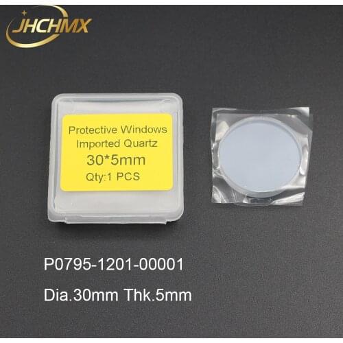 JHCHMX WSX Precitec Laser Protection Lens Mirrors Protective Windows 30*5mm P0795-1201-00001 High Quality For Fiber Laser Head