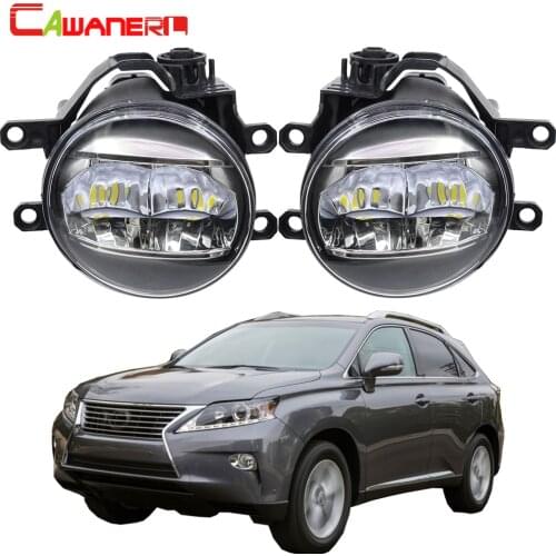 Cawanerl Car H11 Fog Light Kit 4000LM Daytime Running Light DRL White 12V For Lexus RX350 RX450h 2010 2011 2012 2013