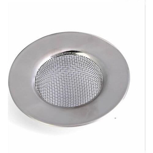Stainless Steel Slop Basket Filter Trap for Kitchen,Mesh Metal Sink Strainer,Bath Drain Hole Hair Catcher Drain Hole Filter Trap