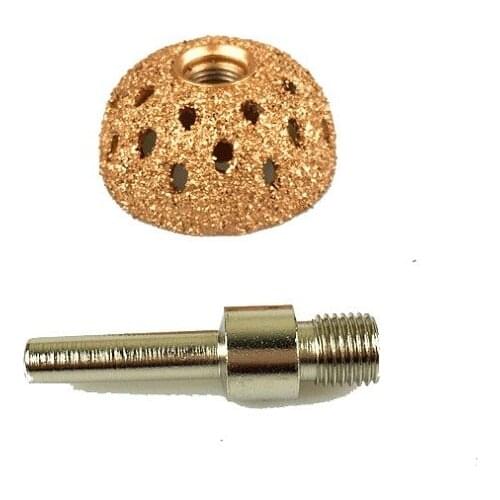 New 1pc 38mm Tungsten steel polished Head for tire repair Tyre tool High-speed pneumatic grinding machine