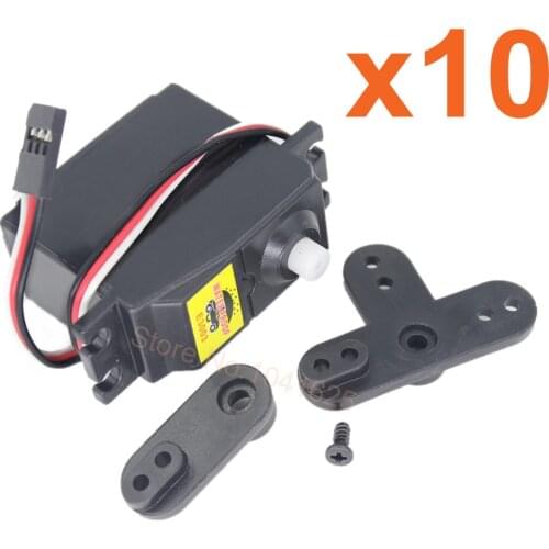 Wholesale 10Sets/Lot HSP Baja 02073 Electronic Servo 3Kg High Torque For 1/10th 4WD Speed Nitro Power Monster Truck