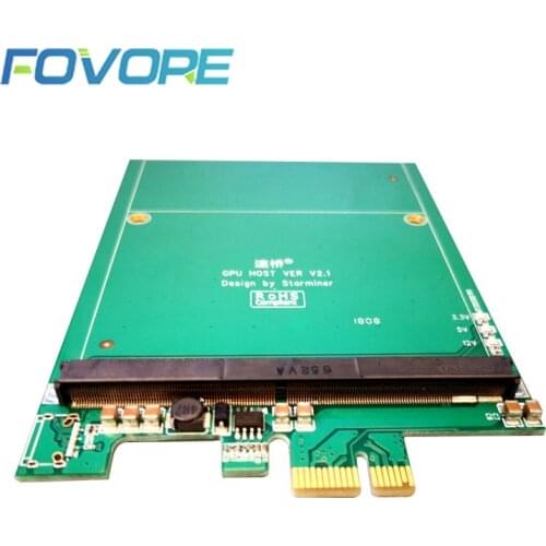 PCI E to MXM3.0 Graphics Card Raiser PCIe Riser Card PCI Express X1 to MXM 3.0 Adapter Converter Board for BTC Miner Mining