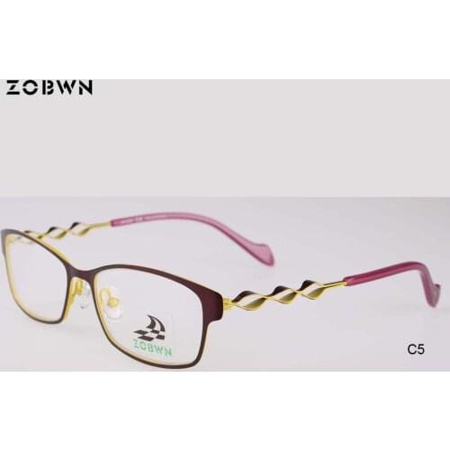 Full rim black Retro Glasses women Frame men Vintage Student Print Eyeglasses Decoration Optical Lens Eye glasses computer gafas