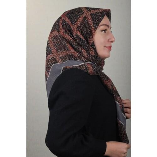 POLOİST LINEN FLAMLI SCARF DESEN-322 - RENK-12