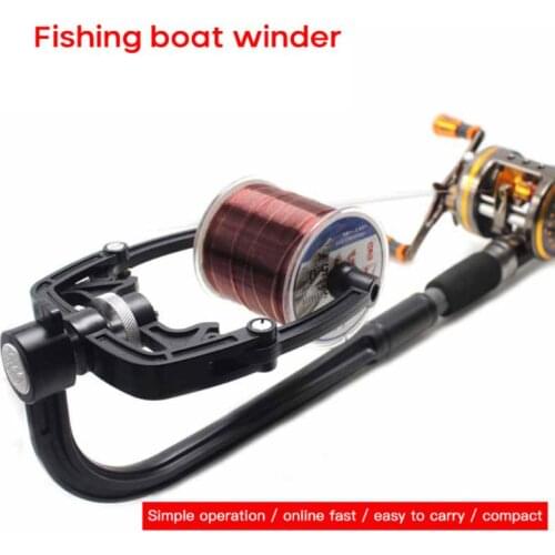 Portable Fishing Line Spooler Winder Reel Spool Spooling Station System for Spinning Baitcasting Fishing Reel Line Accessories
