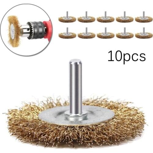 New Cleaning Rust Wire Wheel Brush Antirust Exclusive For Electric Grinding 50mm Rust Removal And Paint Removal Steel Wire Wheel