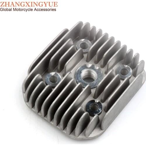 Scooter 70cc Big Bore Cylinder Head for Mbk Booster Stunt 50 Yamaha Target Slider Bws Zuma 50cc 47mm 2-Stroke Engine Parts