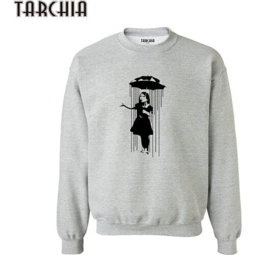 TARCHIA New 2021 Autumn Oversized Long Sweatshirts Male Famale Hoodies Sweatshirts Women Wear O-neck Man Tops 21070906