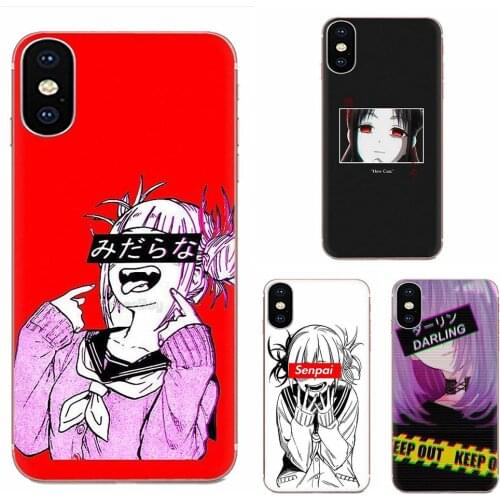Ultra Thin Case Sad Japanese Anime For Huawei p40 lite pro Honor 20i 20 10i 10 lite Y9 Y7 Y6 Y5 Prime 2019 2018 Mate 20 Lite