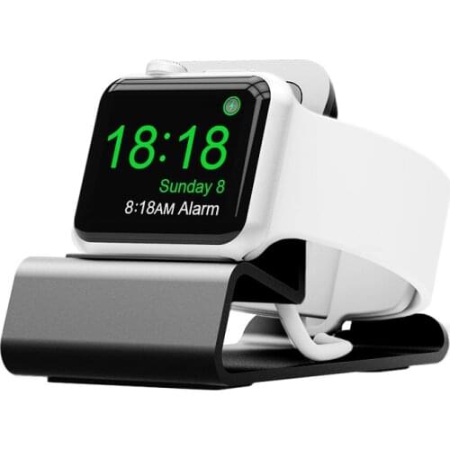 Aluminum Bracket Charger Dock Station Charging Holder for apple watch Stand SE/6/5/4/3/2/1 44 40 42 38mm iwatch Charging base