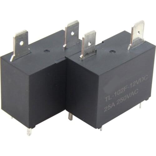 1PCS Water Heater Relay 12v20a4 Foot Relay Jqx-102f Air Conditioning Relay Motherboard