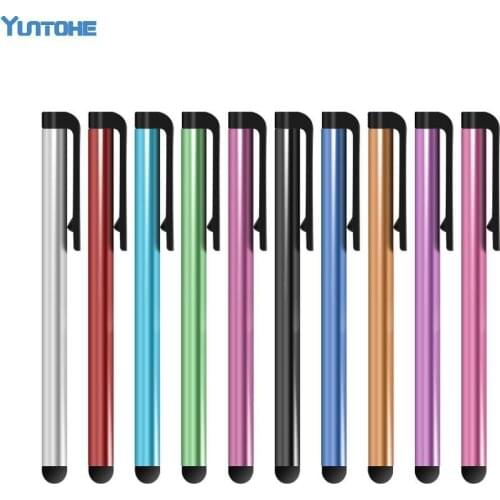 10000Pcs Capacitive Touch Screen Stylus Pen For IPad Air Mini 2 3 4 For IPhone 4 5 6 7 Samsung Universal Tablet PC Smart Phone
