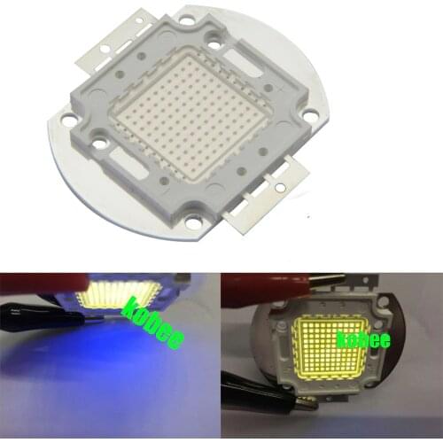 100W 365nm-370nm High Power LED UV Purple Light Chip COB Ultraviolet Lights