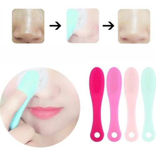 3D Beauty Skin Care Face Cleaning Massage Face Wash Product Skin Care Tool Hot Double Side Silicone Cleansing Brush Portable