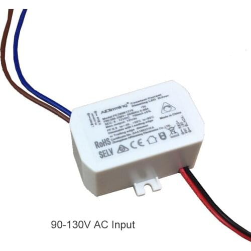 110V 120V Input High PF Efficiency Dimmable Mini Power Supply Unit 150mA 6W Very Small Sizes Driver for Inside Lamps
