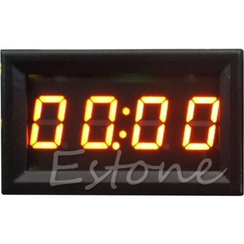 1pcs New LED Display Digital Clock 12V/24V Dashboard Car Motorcycle Accessory