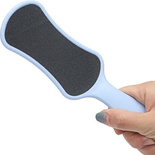 Double Sided Plastic Pedicure Foot Rasp Pumice Stone For Foot Care Pedicure Foot File Grinding Hard Dead Skin Callus Remover