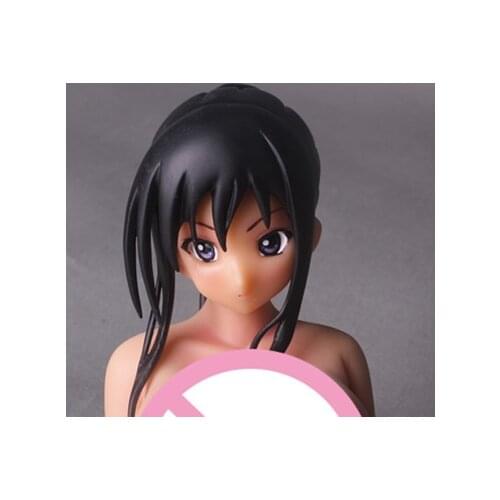 K-ON! Nakano Azusa 1/7 naked anime figure sexy anime girl figure