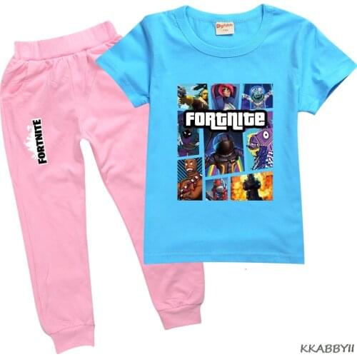 Childrens Clothing Sets Boy Clothes Fortnite Toys T Shirt Sets Short Girls Sets Sports Sets Children Sets