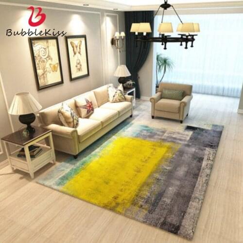 Bubble Kiss Modern Art Abstract Carpet Double-layer Sponge Design Carpets For Living Room Home Soft Customized Bedroom Carpets