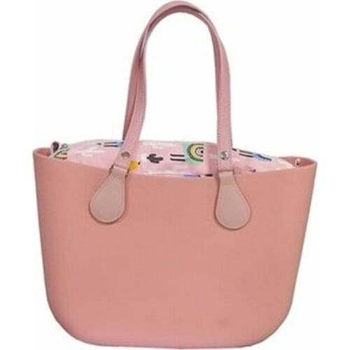 Summer new style swimming bag womens handbag waterproof silicone beach bag large capacity storage shoulder bag