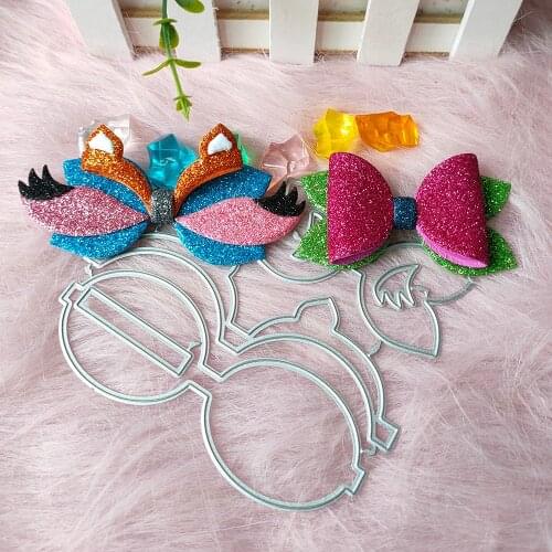 New Eyelash bow Metal Cutting Dies Decorative DIY Scrapbooking Steel Craft Die Cut Embossing Paper Cards Stencils