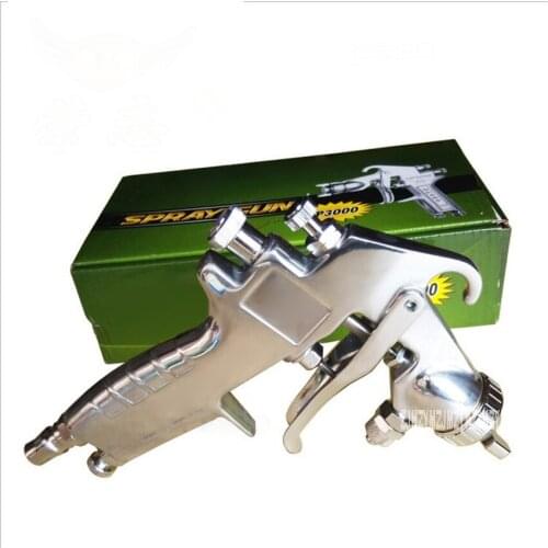 HP-3000 Manual Car Energy-Saving High Atomization Spray Gun 304 Stainless Steel High Pressure Spray Gun Optional 1.5MM/1.8MM