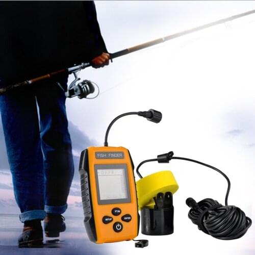 Handheld Fish Finder Wireless 100m Depth Sonar Sensor Underwater Fishfinder
