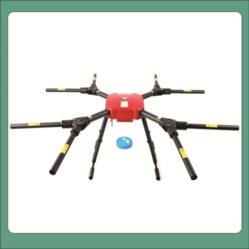 8-axis 10L/KG Agricultural uav spraying sealed enveloping folding frame