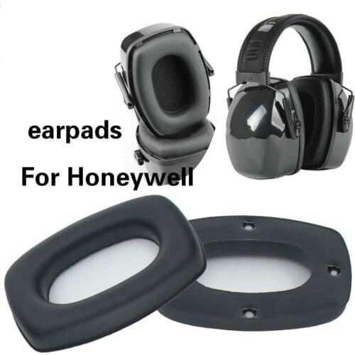 Replacement Leather Earpads Cup Cushion for Honeywell Impact Earmuff High Quality Soft Foam Ear Pads for Honeywell Headphone