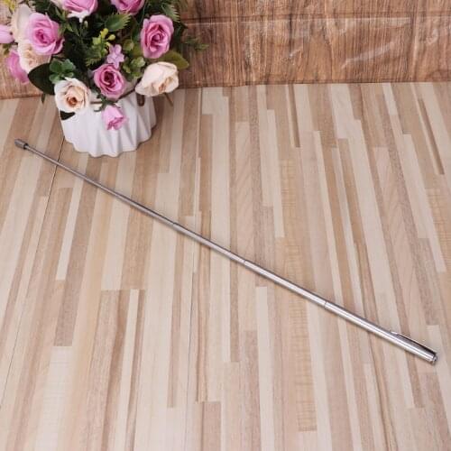 Pointer Pen Section 6 Stainless Steel Telescopic Ballpoint Pen Teacher Supply 53CC