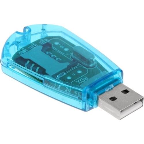 USB Cellphone Standard SIM Card Reader Cloner Writer Copy SMS Backup GSM CDMA+CD A6HE