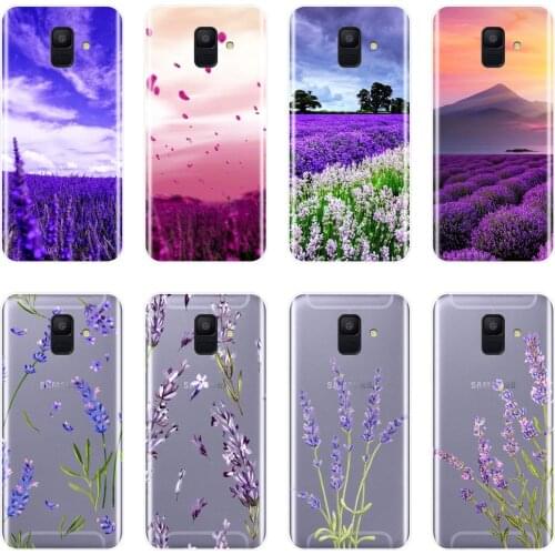 Back Cover For Samsung Galaxy A6 A8 Plus 2018 Flower Silicone Soft Phone Case For Samsung Galaxy A6 A7 A8 2018 A3 A5 2016 2017